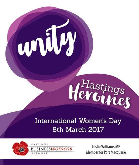 Hastings Heroines International Women's Day Event 70% sold out!